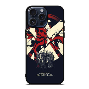 AGENTS OF SHIELD MARVEL iPhone 15 Pro Max Case Cover