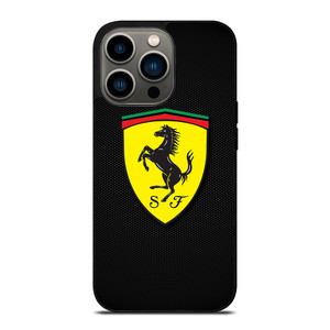 SCUDERIA FERRARI CARBON FIBER iPhone 13 Pro Case Cover SCUDERIA FERRARI CARBON FIBER iPhone 13 Pro Case Cover