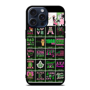AKA PINK COLLAGE iPhone 15 Pro Max Case Cover AKA PINK COLLAGE iPhone 15 Pro Max Case Cover