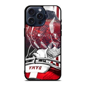 ALABAMA CRIMSON HELMET HAND iPhone 15 Pro Max Case Cover