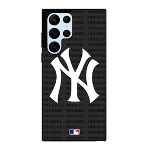 NEW YORK YANKEES BASEBALL BLACK Samsung Galaxy S22 Ultra Case Cover