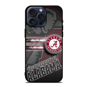 ALABAMA CRIMSON TIDE UNIVERSITY iPhone 15 Pro Max Case Cover