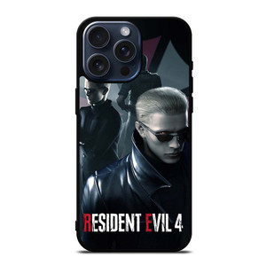ALBERT WESKER RESIDENT EVIL iPhone 15 Pro Max Case Cover