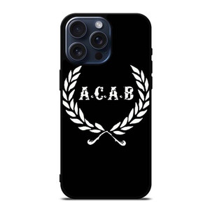 ALL CORPS ARE BASTARD ACAB SYMBOL iPhone 15 Pro Max Case Cover