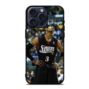 ALLEN IVERSON SIXERS NBA iPhone 15 Pro Max Case Cover