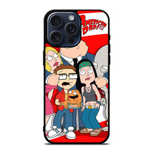 AMERICAN DAD USA FLAG iPhone 15 Pro Max Case Cover AMERICAN DAD USA FLAG iPhone 15 Pro Max Case Cover