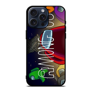 AMONG US GAME LOGO iPhone 15 Pro Max Case Cover