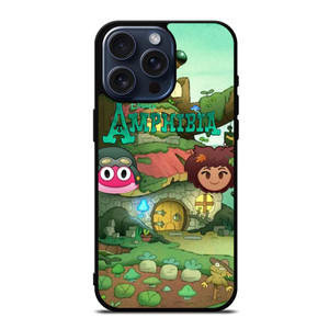 AMPHIBIA CARTOON EMOJI iPhone 15 Pro Max Case Cover