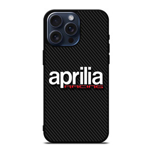 APRILIA MOTOR RACING CARBON iPhone 15 Pro Max Case Cover