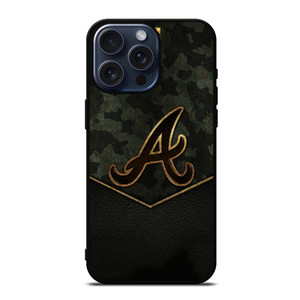 ATLANTA BRAVES EMBLEM iPhone 15 Pro Max Case Cover ATLANTA BRAVES EMBLEM iPhone 15 Pro Max Case Cover