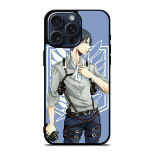 ATTACK ON TITAN ANIME LEVI iPhone 15 Pro Max Case Cover ATTACK ON TITAN ANIME LEVI iPhone 15 Pro Max Case Cover