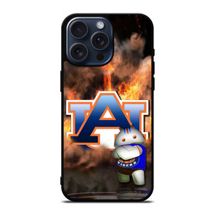 AUBURN TIGERS LOGO MASCOT CUTE iPhone 15 Pro Max Case Cover