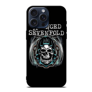 AVENGED SEVENFOLD A7X LOGO iPhone 15 Pro Max Case Cover AVENGED SEVENFOLD A7X LOGO iPhone 15 Pro Max Case Cover