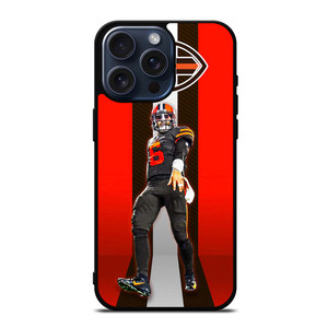 BAKER MAYFIELD CLEVELAND BROWNS NFL 3 iPhone 15 Pro Max Case Cover