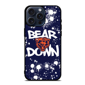 BEAR DOWN CHICAGO BEARS 2 iPhone 15 Pro Max Case Cover