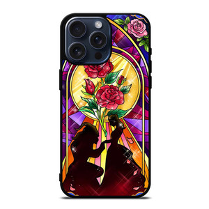BEAUTY AND THE BEAST ROSE FLAWER iPhone 15 Pro Max Case Cover