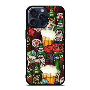 BEER BOTTLE CARTOON iPhone 15 Pro Max Case Cover BEER BOTTLE CARTOON iPhone 15 Pro Max Case Cover