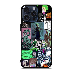 BEETLEJUICE TIM BURTON COLLAGE iPhone 15 Pro Max Case Cover BEETLEJUICE TIM BURTON COLLAGE iPhone 15 Pro Max Case Cover