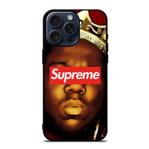 BIGGIE SMALLS NOTORIUOS SUPREME iPhone 15 Pro Max Case Cover