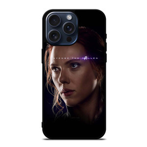 BLACK WIDOW FACE AVENGERS THE FALLEN iPhone 15 Pro Max Case Cover