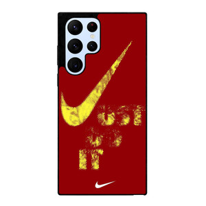 NIKE JUST DO IT RED HALFTONE Samsung Galaxy S22 Ultra Case Cover