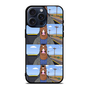 BOJACK HORSEMAN FACE COLLAGE iPhone 15 Pro Max Case Cover BOJACK HORSEMAN FACE COLLAGE iPhone 15 Pro Max Case Cover