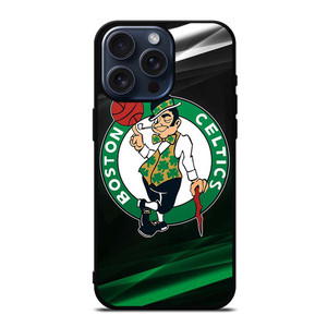 BOSTON CELTICS NBA LOGO iPhone 15 Pro Max Case Cover