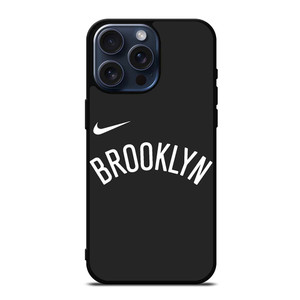 BROOKLYN NETS NIKE WORDMARK iPhone 15 Pro Max Case Cover