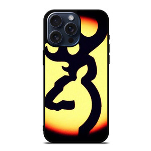 BROWNING SILHOUETTE LOGO iPhone 15 Pro Max Case Cover BROWNING SILHOUETTE LOGO iPhone 15 Pro Max Case Cover