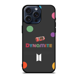 BTS DYNAMITE POLKADOTS iPhone 15 Pro Max Case Cover