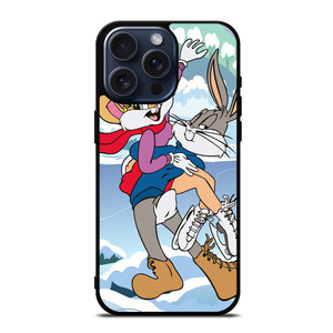 BUGS BUNNY AND LOLA CARTOON iPhone 15 Pro Max Case Cover BUGS BUNNY AND LOLA CARTOON iPhone 15 Pro Max Case Cover