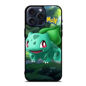 BULBASAUR POKEMON CARTOON iPhone 15 Pro Max Case Cover