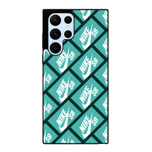 NIKE SB SKATEBOARD BOX PATTERN TURQUOISE Samsung Galaxy S22 Ultra Case Cover