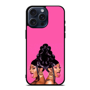 CARDI B FT MEGAN THEE WAP iPhone 15 Pro Max Case Cover CARDI B FT MEGAN THEE WAP iPhone 15 Pro Max Case Cover