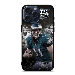 CARSON WENTZ PHILADELPHIA EAGLES iPhone 15 Pro Max Case Cover