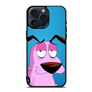 CARTOON COURAGE THE COWARDLY DOG iPhone 15 Pro Max Case Cover