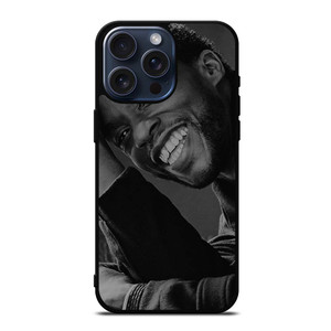 CHADWICK BOSEMAN BLACK PANTHER REST IN POWER iPhone 15 Pro Max Case Cover