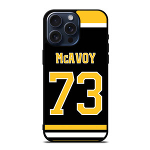 CHARLIE MCAVOY BOSTON BRUINS NHL iPhone 15 Pro Max Case Cover