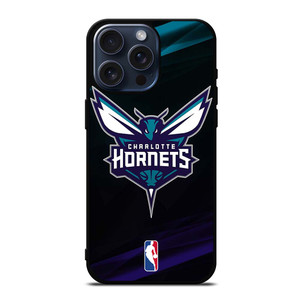 CHARLOTTE HORNETS NBA LOGO iPhone 15 Pro Max Case Cover