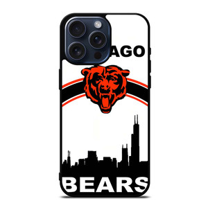 CHICAGO BEARS BAG STRIP iPhone 15 Pro Max Case Cover