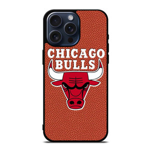 CHICAGO BULLS BASKETBALL EMBOSS iPhone 15 Pro Max Case Cover
