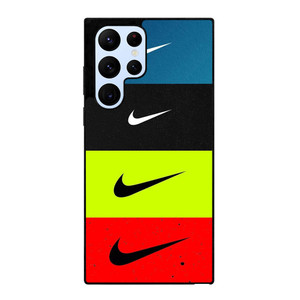 NIKE SWOOSH STRIPE COLORS Samsung Galaxy S22 Ultra Case Cover