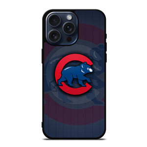 CHICAGO CUBS BEAR ICON iPhone 15 Pro Max Case Cover CHICAGO CUBS BEAR ICON iPhone 15 Pro Max Case Cover