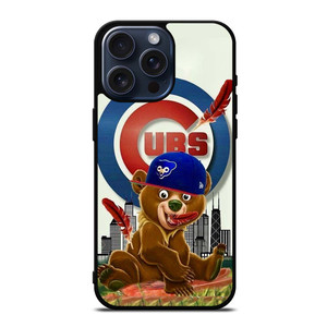 CHICAGO CUBS MASCOT iPhone 15 Pro Max Case Cover CHICAGO CUBS MASCOT iPhone 15 Pro Max Case Cover