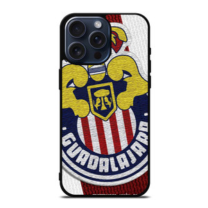 CHIVAS DE GUADALAJARA EMBOIRED LOGO iPhone 15 Pro Max Case Cover