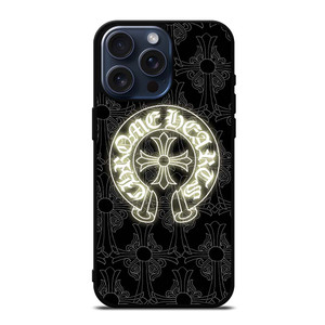 CHROME HEARTS PATTERN iPhone 15 Pro Max Case Cover