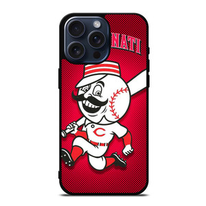 CINCINNATI REDS BASEBALL MASCOT iPhone 15 Pro Max Case Cover CINCINNATI REDS BASEBALL MASCOT iPhone 15 Pro Max Case Cover