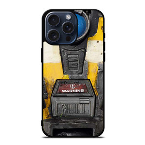 CLAPTRAP BORDERLANDS iPhone 15 Pro Max Case Cover CLAPTRAP BORDERLANDS iPhone 15 Pro Max Case Cover