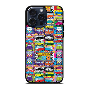 CLASSIC VW COLLAGE iPhone 15 Pro Max Case Cover