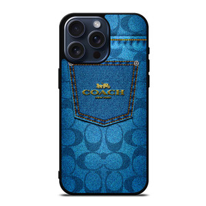 COACH JEANS iPhone 15 Pro Max Case Cover COACH JEANS iPhone 15 Pro Max Case Cover